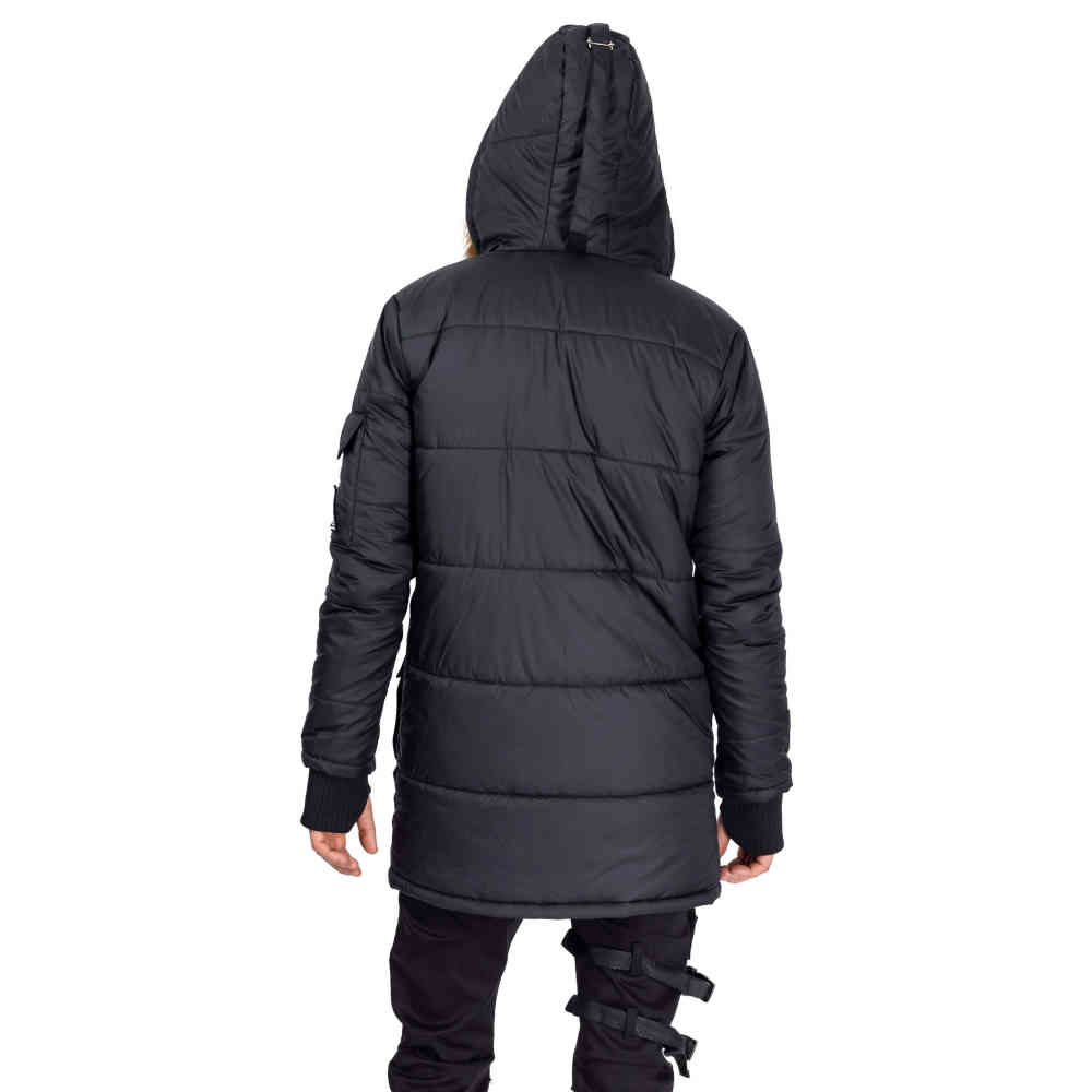 Chemical Black - Morte Parka mantel - Schwarz